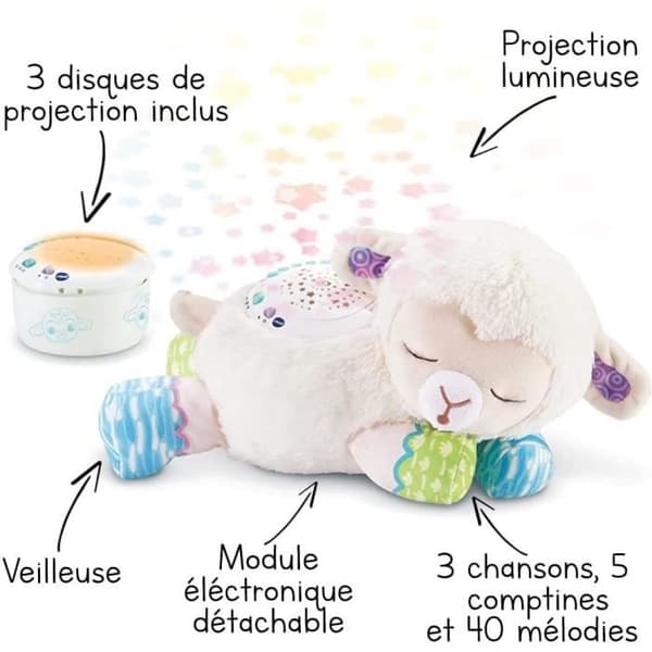 VTECH BABY - Manon, Lumi Får Stjernenat 3 i 1