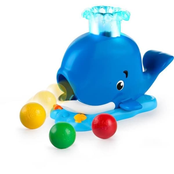 BRIGHT STARTS Baby- och barnleksaker, jaktplan, ljud och ljus, val
