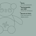 Pikkukuva 5 / 6: Minipehmolelu - TOMMEE TIPPEE - Pippo-panda - Uniapu mukana - 6 ääntä - USB-ladattava - Konepestävä
