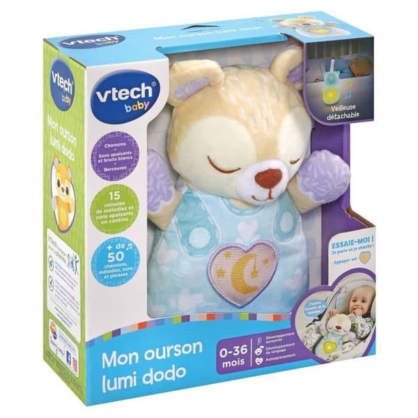 VTECH BABY - Min Lys- og Søvnbjørn