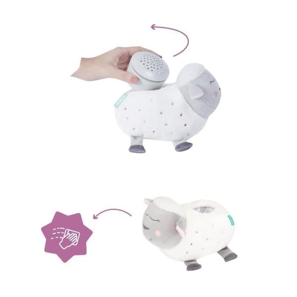 BADABULLE Natlampe får plys