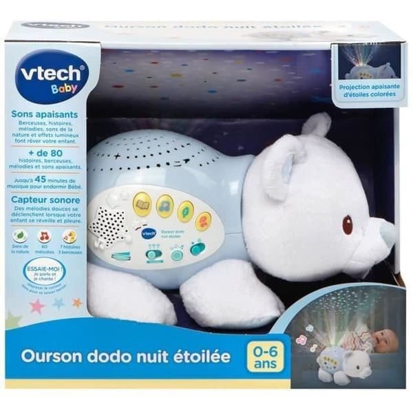 VTECH BABY - Tähtikirkas yö Uninen karhu