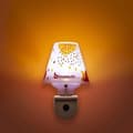 Miniatyrbild 2 av 2: BADABULLE Baby väggnattlampa, automatisk, energibesparande, rosa droppar