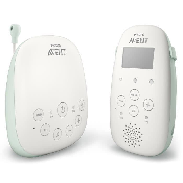 PHILIPS AVENT SCD711 / 26 DECT Baby Monitor - Blå og hvid