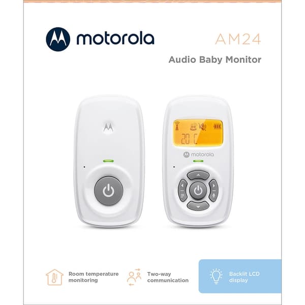 MOTOROLA Baby Monitor AM24 Audio
