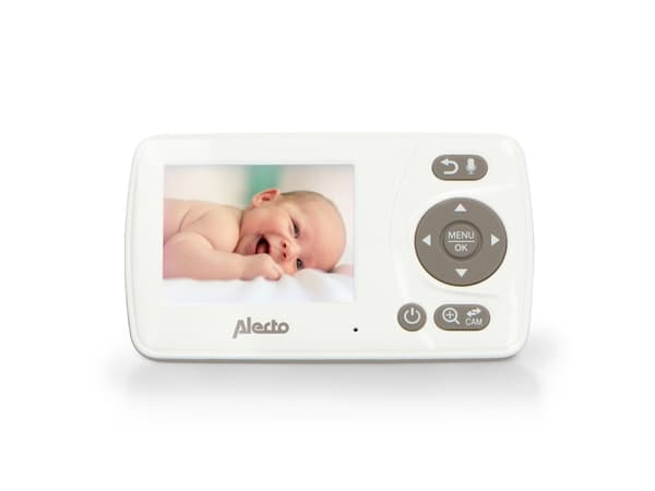 Alecto DVM-71, 50 m, 300 m, Taupe / brun, Hvit, Plast, 6,1 cm (2.4"), 320 x 240 piksler