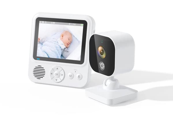 INF Videomonitor med kamera 2.4G-överföring, babyvakt med 2-vägsljud, infrarött mörkerseende INF Videomonitor med kamera 2.4G-överföring, babyvakt med 2-vägsljud, infrarött mörkerseende