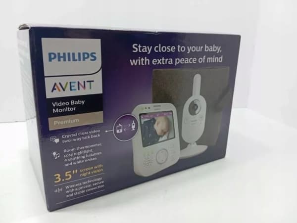 Philips AVENT Video Baby Monitor SCD892/26 Premium, IR, 300 m, 50 m, 300 m, FHSS, 2.4 GHz