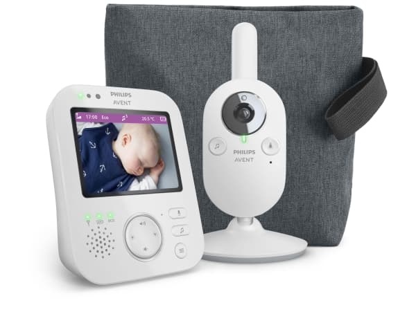 Philips AVENT Video Baby Monitor SCD892/26 Premium, IR, 300 m, 50 m, 300 m, FHSS, 2.4 GHz