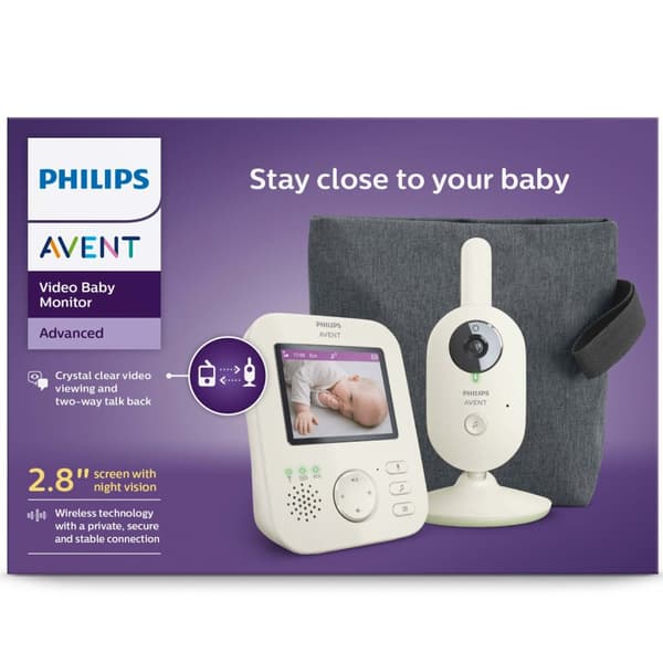 Philips babyalarm video SCD882/26