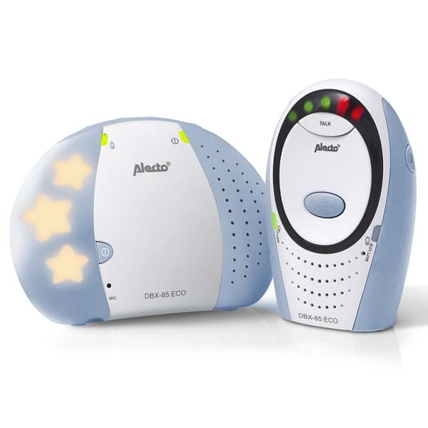 Alecto DBX-85 ECO Full Eco DECT babyvakt vit/blå