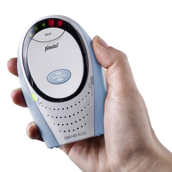 Alecto DBX-85 ECO Full Eco DECT babyvakt vit/blå