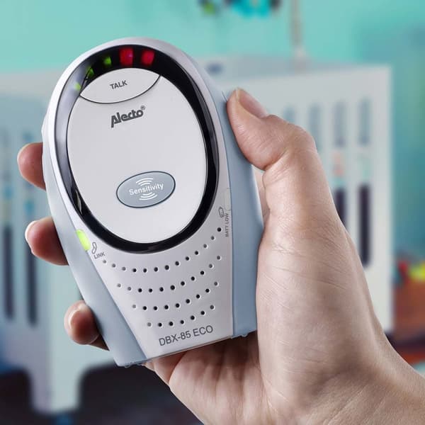 Alecto DBX-85 ECO Full Eco DECT babyvakt vit/blå