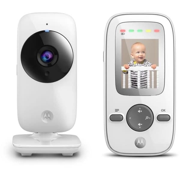 Babyvakt VM 481 VIDEOSKÄRM 2" ZoomX2 - I R mörkerseende - ECO MODE - MOTOROLA
