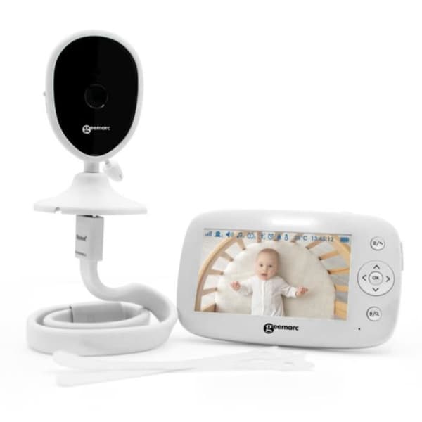 Geemarc Amplicall Sentinel - Babymonitor med skärm och vibrerande kudde