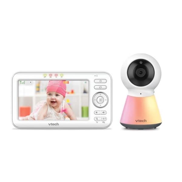 VTECH - Color Night Light Video Baby Monitor (5 Screen - Night Light) - BM5254