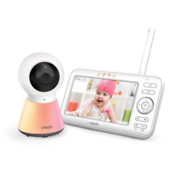 VTECH - Color Night Light Video Baby Monitor (5 Screen - Night Light) - BM5254