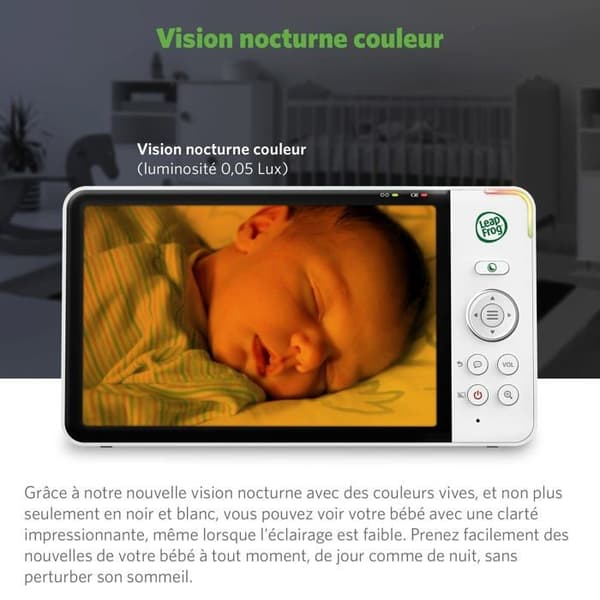 Babytelefon - lyssna på baby Leap frog - LF815HD