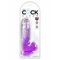 Pikkukuva 2 / 2: Dildo Pipedream King Cock Clear TPE