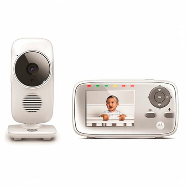 Babyalarm Motorola   2,8" Guld, Hvid