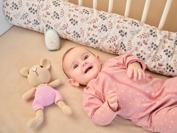 Eta 830690000, Digital babyvakt, 300 m, 0 - 2400 MHz, FHSS, Turkos, Vit, Knappar