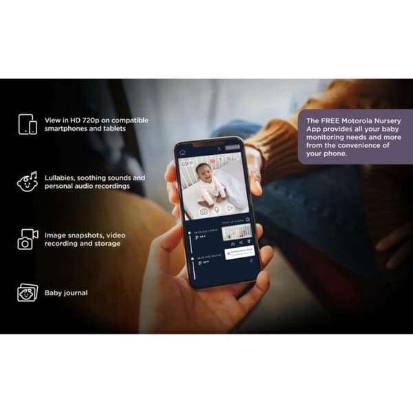 Babymonitor Motorola MOTOVM85 kampanj