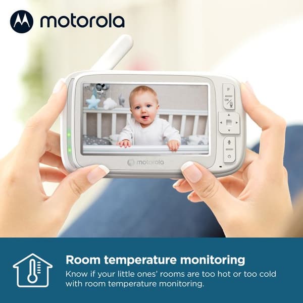 Babyphone Motorola Nursery VM75 - Babyphone med föräldrenhet på 5 tum