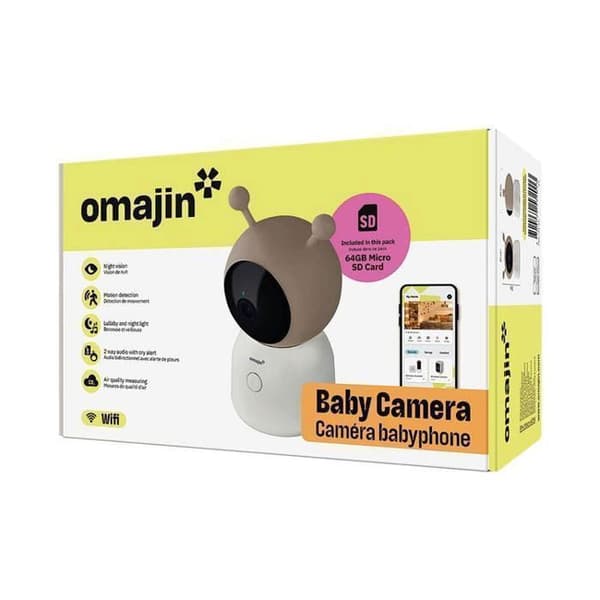 Omajin - Ansluten babyvaktskamera