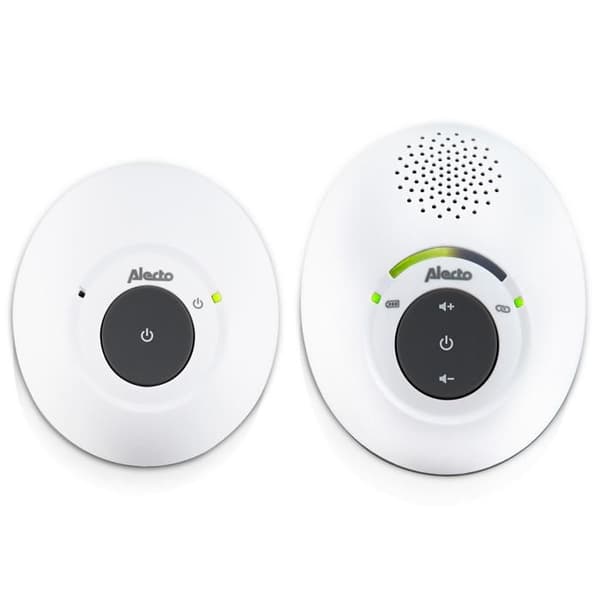 Alecto DBX-115 - Full Eco DECT babyvakt, vit/antracit