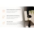 Miniatyrbild 3 av 6: Motorola PIP 1010 505537471428 babyvakt med 2,4 GHz Wi-Fi-kamera - Vit - Digital - DECT
