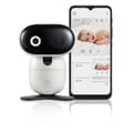 Miniatyrbild 1 av 6: Motorola PIP 1010 505537471428 babyvakt med 2,4 GHz Wi-Fi-kamera - Vit - Digital - DECT