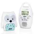 Miniatyrbild 1 av 4: Audio Baby Monitor - Alecto - DBX-84 - Uggla - Vit/Mint - Energibesparande