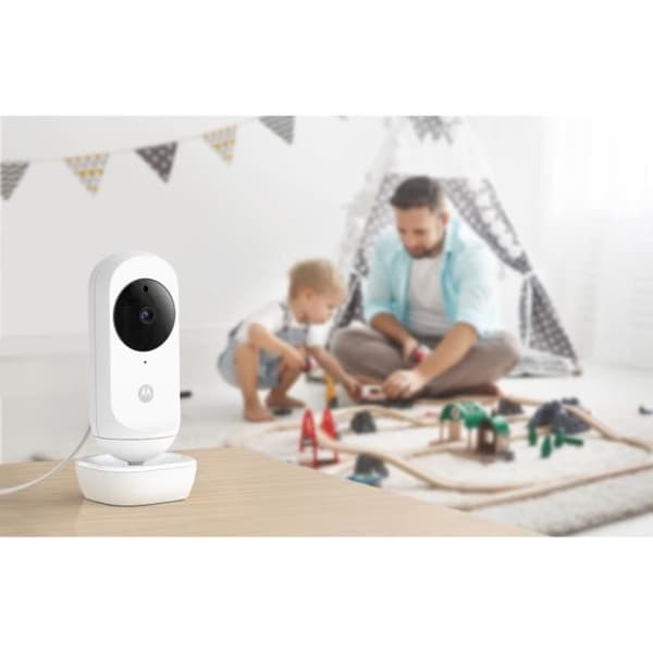 MOTOROLA Ease 35 Duo - Babymonitor med 2 kameror - 5" HD-skärm - Night vision - Walkie talkie - Zoom - Omgivningstemperatur