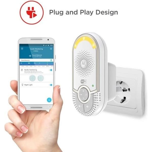 MOTOROLA Baby Monitor MBP162 Anslut