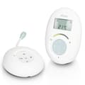 Miniatyrbild 1 av 5: Alecto DBX120 - Full Eco DECT babyvakt med display, vit/blå