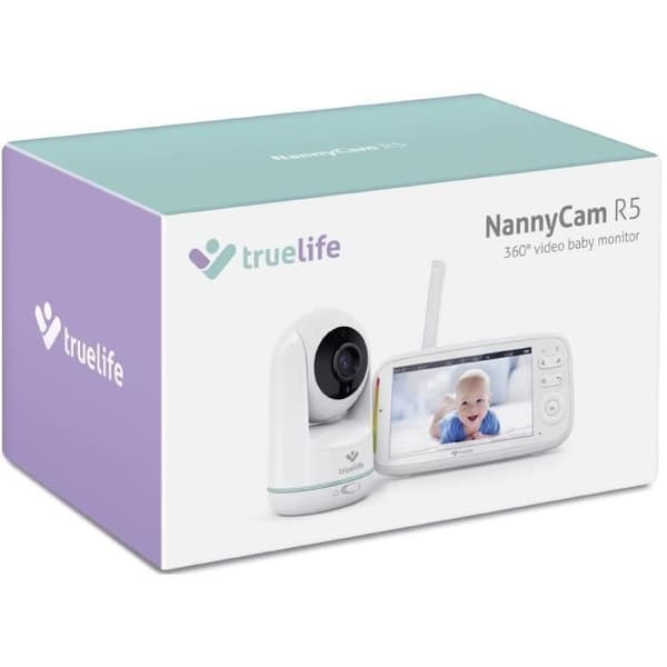 truelife R5 TLVMNCR5NNWA Babymonitor med 2,4 GHz kamera
