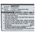 Miniatyrbild 5 av 5: Li-Ion-batteri för Philips Babyfon Babyphone Avent Eco SCD535 DECT, Avent SCD530, Avent SCD535, Avent SCD535-00, Nuk 10256296 r…