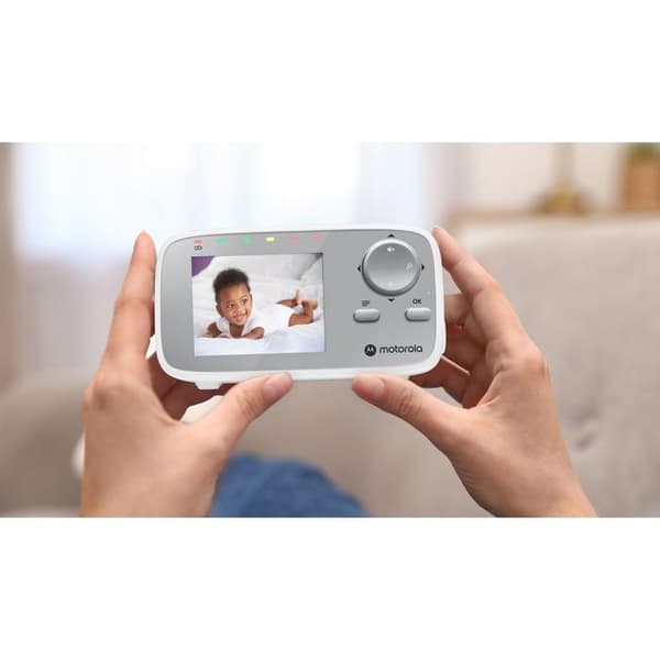 MOTOROLA VM482 babyvakt med 2,4 GHz radiokamera - Babyövervakning - Färgskärm - FHSS