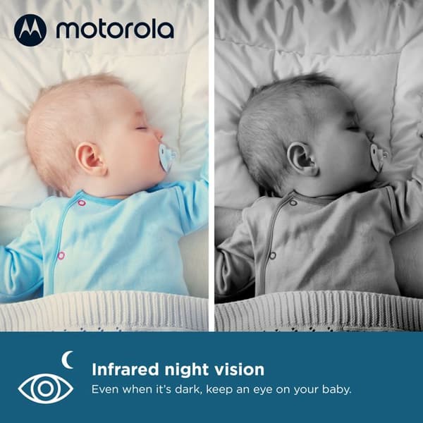 Babyphone Motorola Nursery VM75 - Babyphone med föräldrenhet på 5 tum