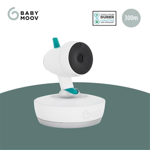 Babymoov 360° justerbar motoriseret ekstrakamera til Yoo Moov videobabyalarm