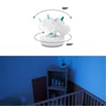 Miniatyrbillede 4 af 6: Babymoov 360° justerbar motoriseret ekstrakamera til Yoo Moov videobabyalarm