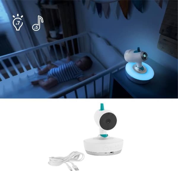 Babymoov 360° justerbar motoriseret ekstrakamera til Yoo Moov videobabyalarm
