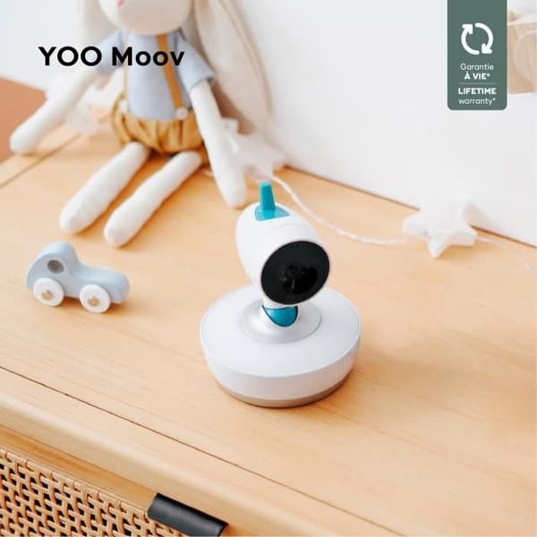 Babymoov 360° justerbar motoriseret ekstrakamera til Yoo Moov videobabyalarm