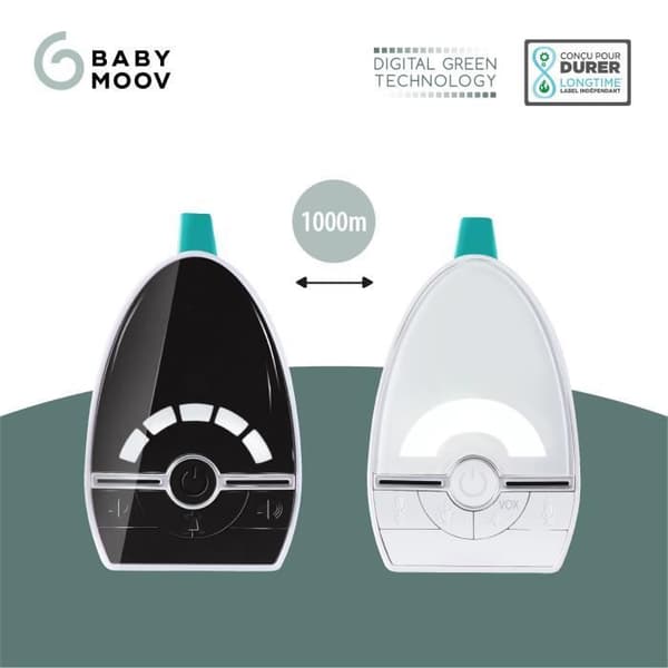 BABYMOOV Baby Monitor Audio Expert Care - 1000 meter