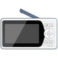 Miniatyrbild 2 av 3: TELEFUNKEN VM-M500 babyvakt med 2,4 GHz digitalkamera