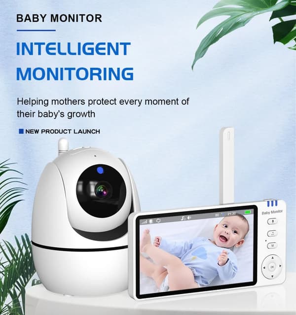 Babymonitor - 5.0 Tums Skärm