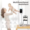 Miniatyrbillede 3 af 11: Smart babyalarm – 3 MP grådderegistrering og digital grænsemeddelelse | 2K UHD |WiFi-kamera med app + tovejslyd