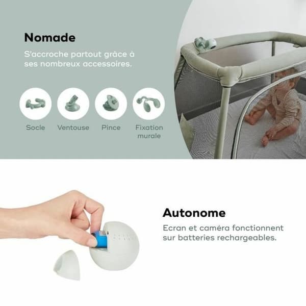 Babymonitor Babymoov 4 Deler