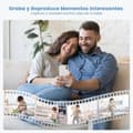 Miniatyrbild 2 av 4: Babyövervakningskamera, 360° PTZ-rotation, 2K HD-kvalitet, tvåvägsljud
