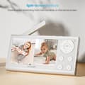 Miniatyrbild 3 av 4: Babymonitor, 1080P HD-kameror, 360° PTZ-kontroll, smarta aviseringar